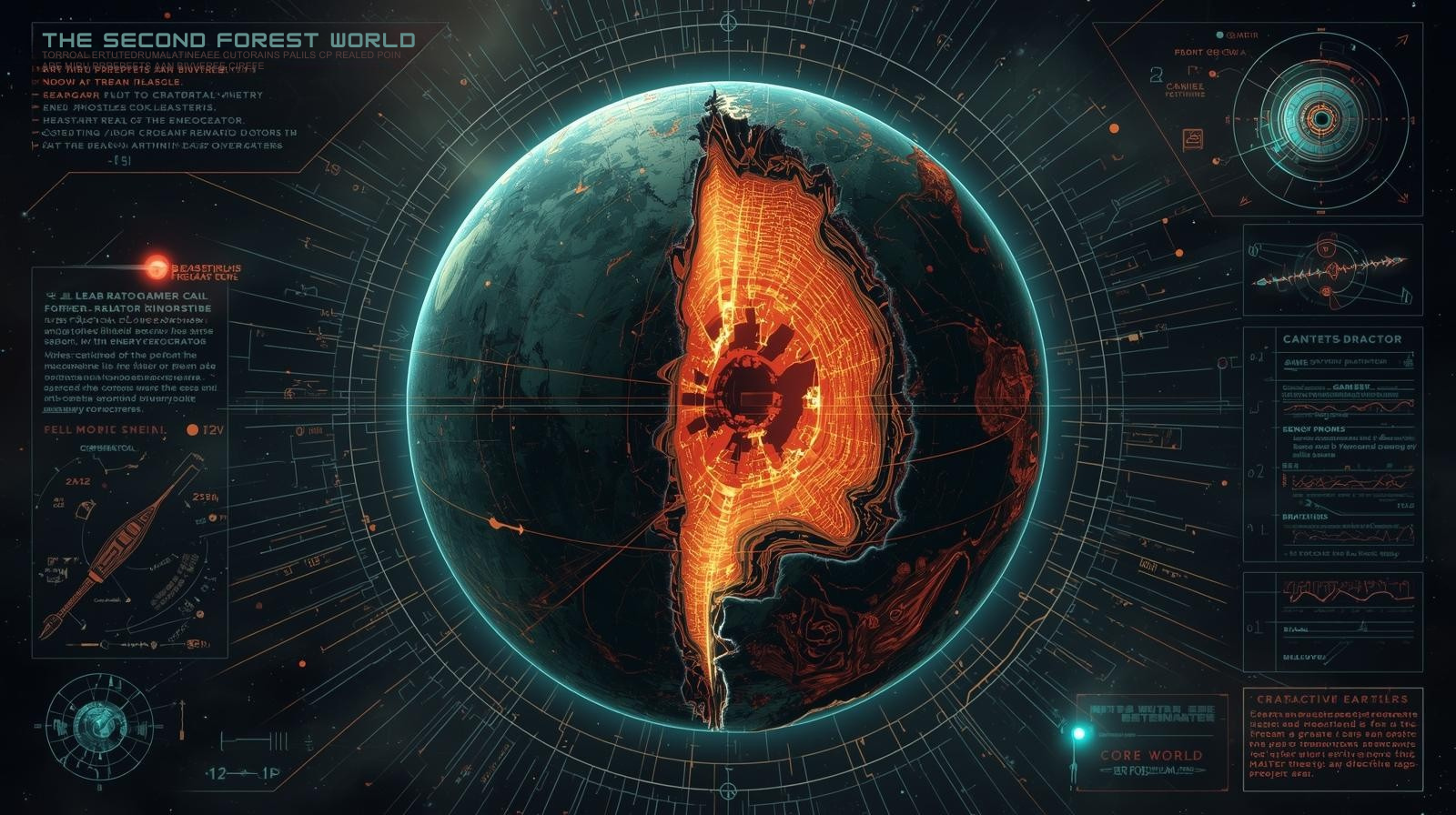 Core-World map